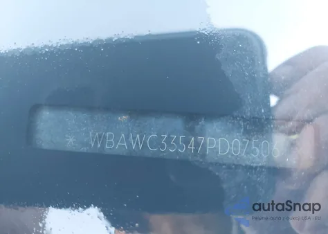 2007 BMW 328Xi z USA, uszkodzony, nr VIN WBAWC33547PD07506